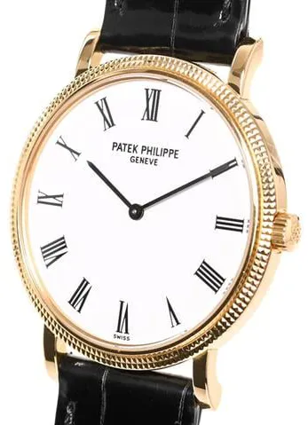 Patek Philippe Calatrava 5120J 35mm Yellow gold White 1