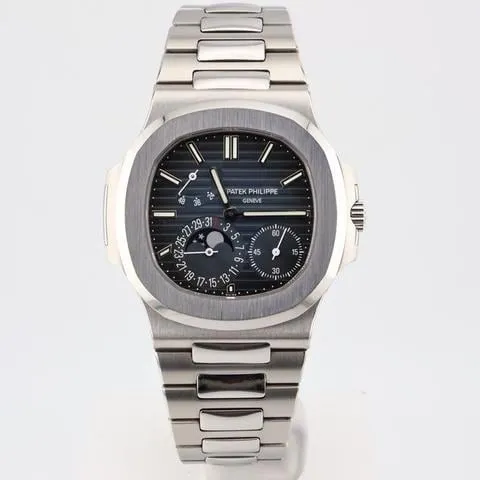 Patek Philippe Nautilus Moonphase 5712/1A-001 40mm Stainless steel Blue