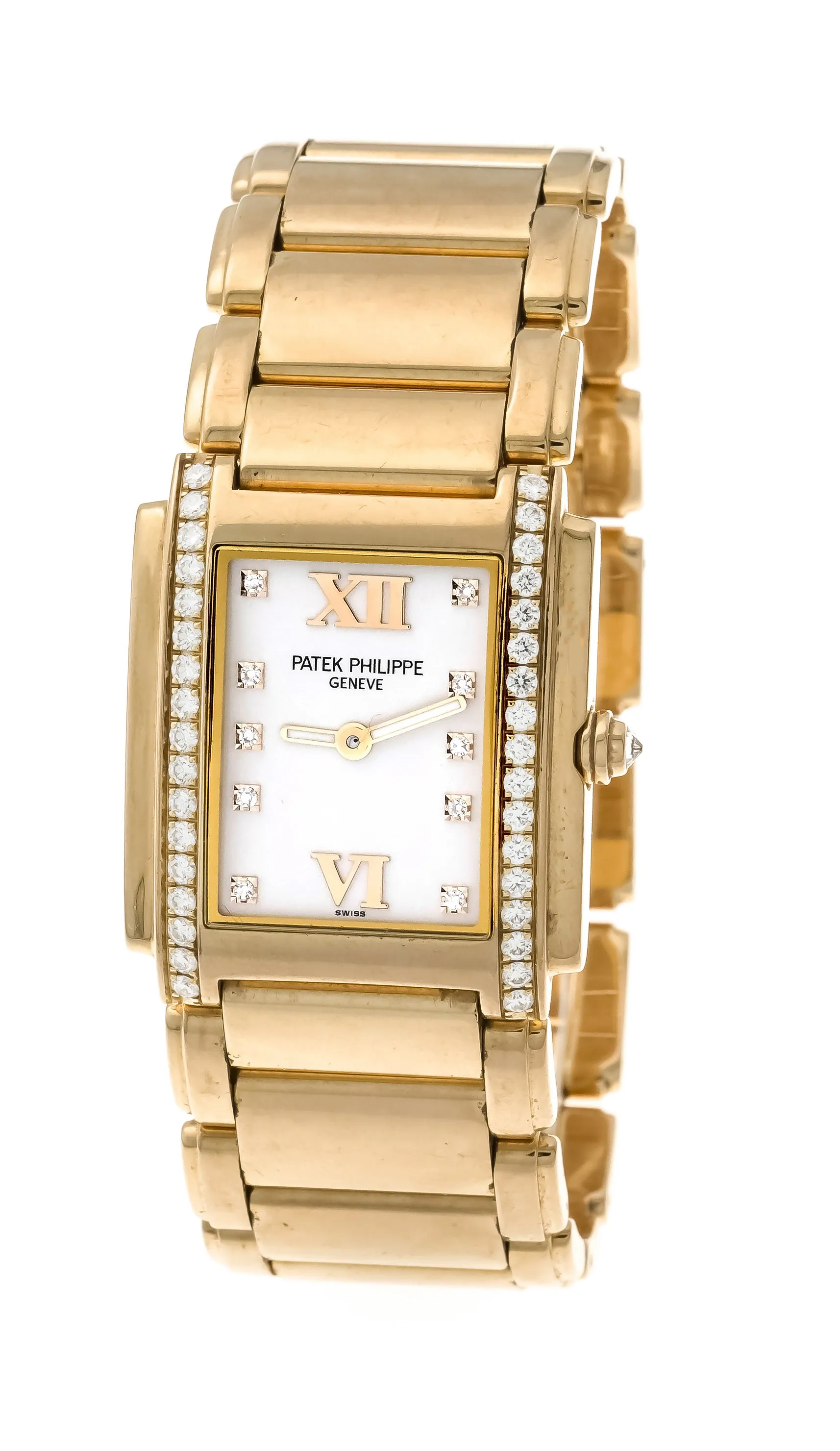 Patek Philippe Twenty~4 4910 11 25mm Rose gold Silver