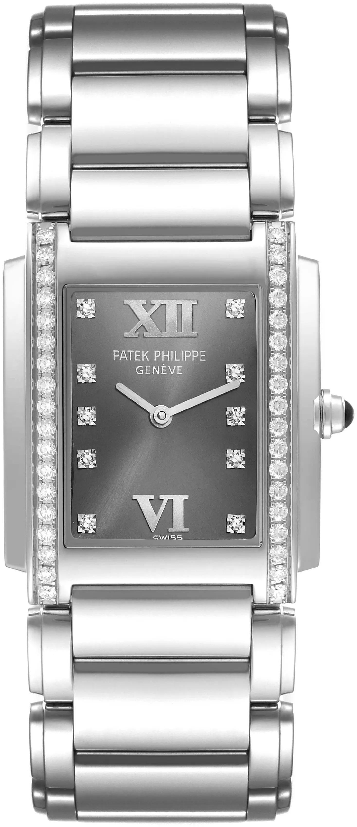 Patek Philippe Twenty~4 4910 25mm Stainless steel Gray 1