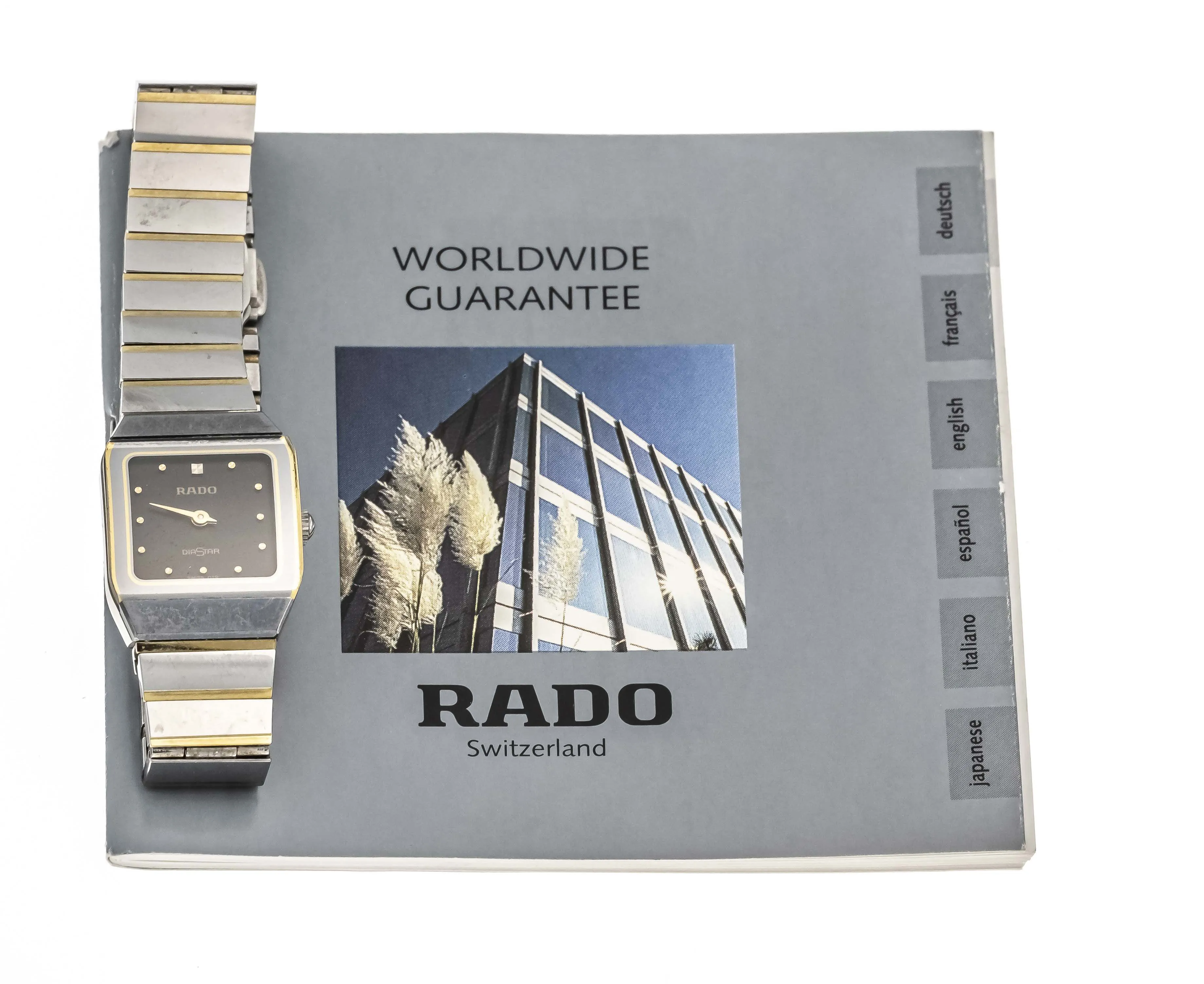 Rado Diastar 153.0368.3 19mm Ceramic and Stainless steel Black 2