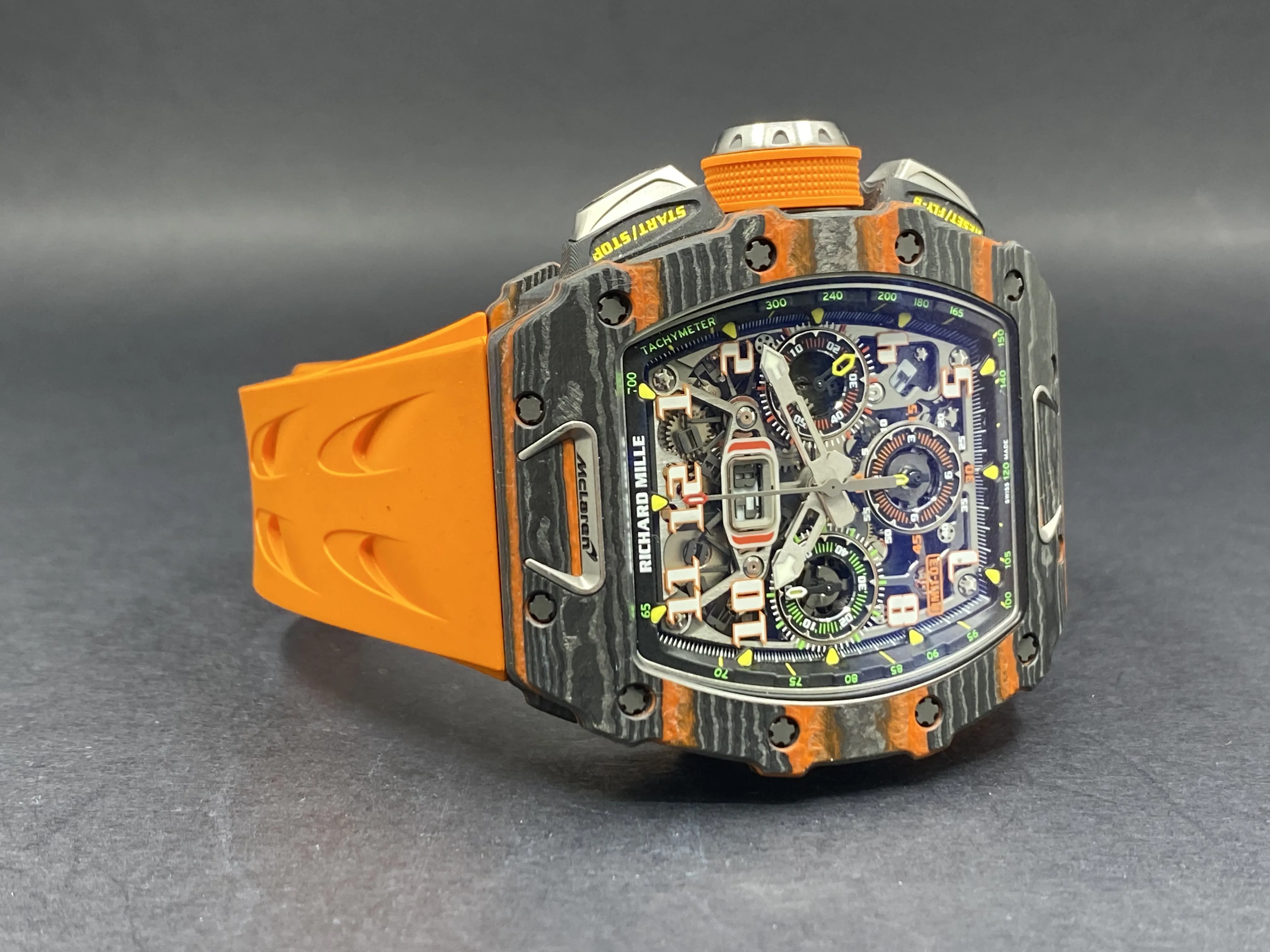 Richard Mille RM11-03 RM11-03 MCL CA-FQ 50mm Carbon fiber Skeletonized 2