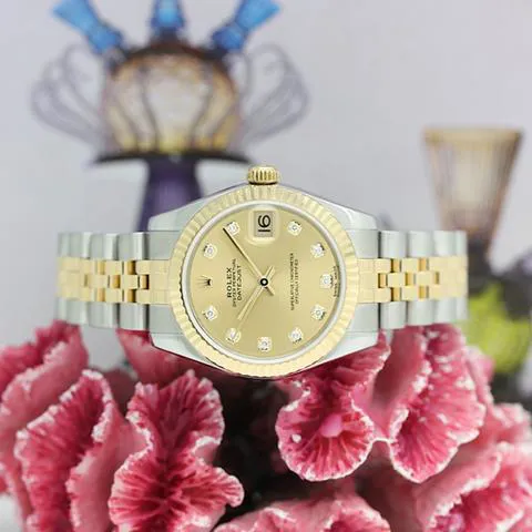 Rolex Datejust 31 178273 31mm Yellow gold and Stainless steel Champagne 13