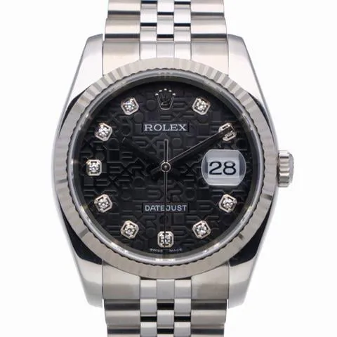 Rolex Datejust 36 116234 36mm Stainless steel Black