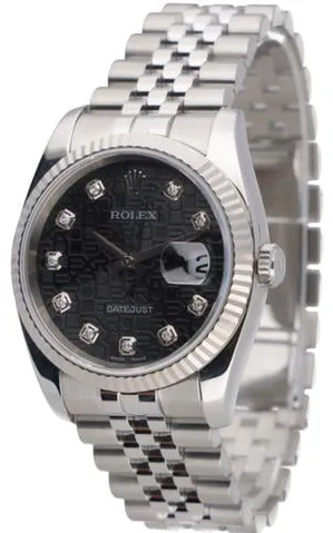 Rolex Datejust 36 116234 36mm Stainless steel Black 1