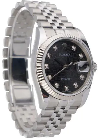 Rolex Datejust 36 116234 36mm Stainless steel Black 4