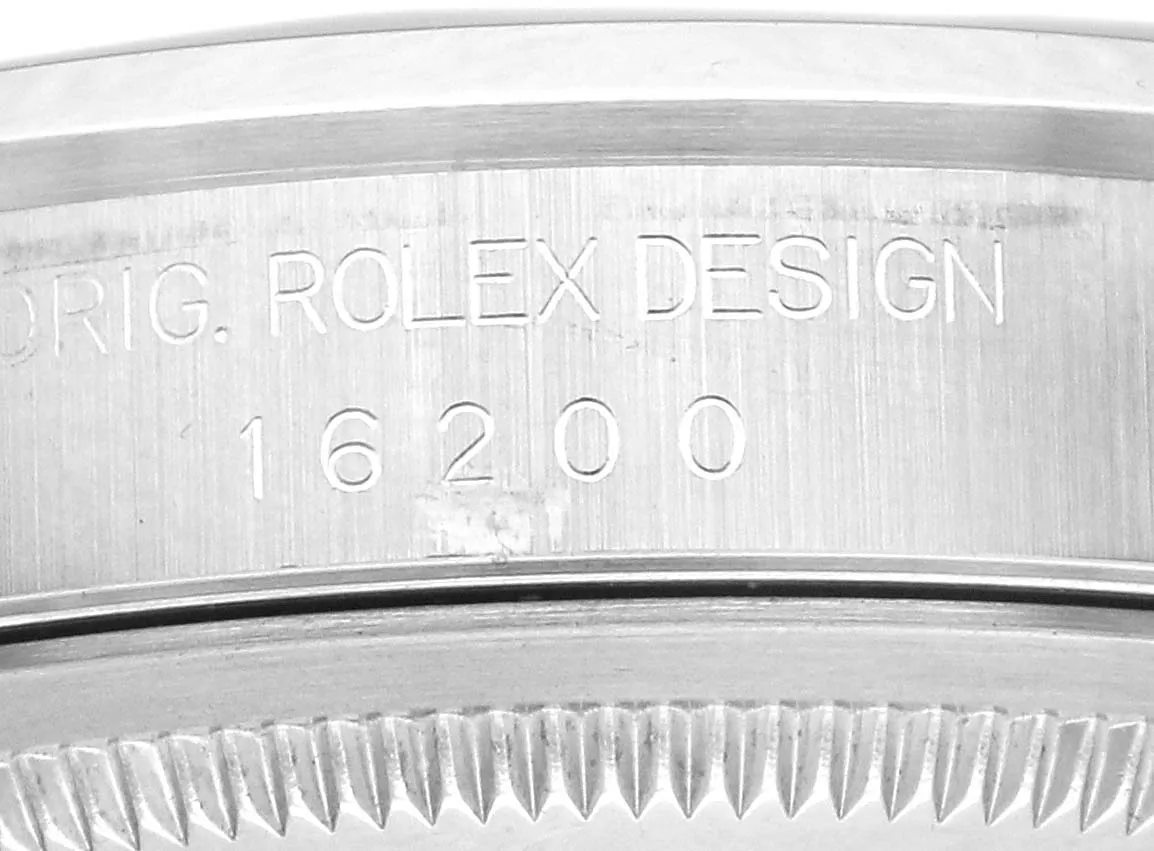 Rolex Datejust 36 16200 36mm Stainless steel Black 5