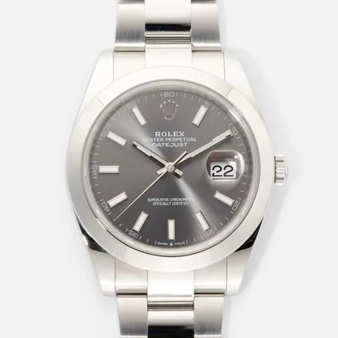 Rolex Datejust 41 126300-0007 41mm Oystersteel Gray