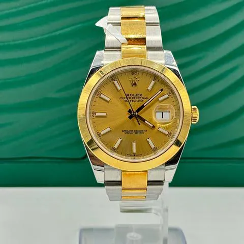 Rolex Datejust 41 126303 41mm Stainless steel Champagne