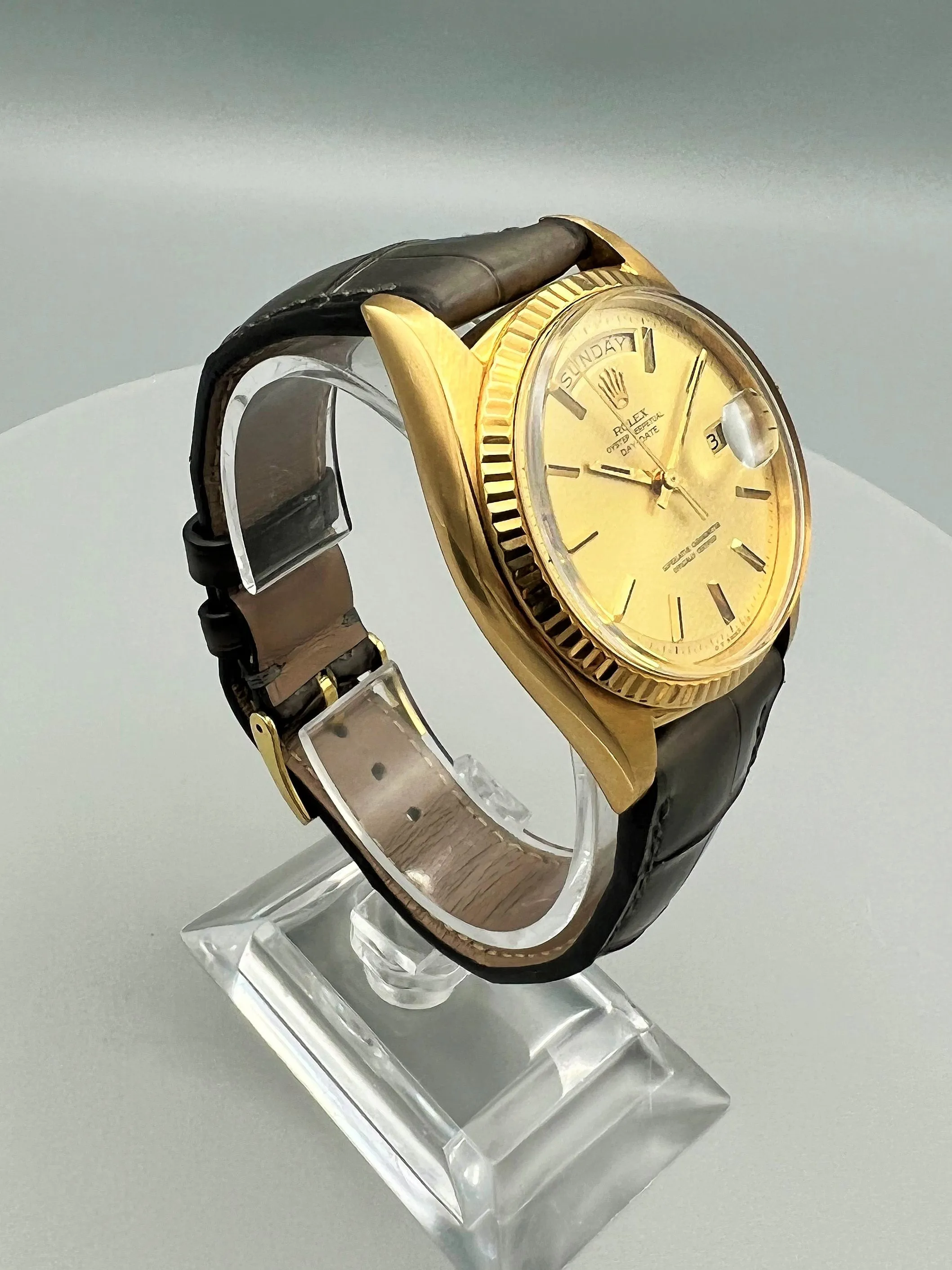 Rolex Day-Date 36 1803 Yellow gold Champagne 2