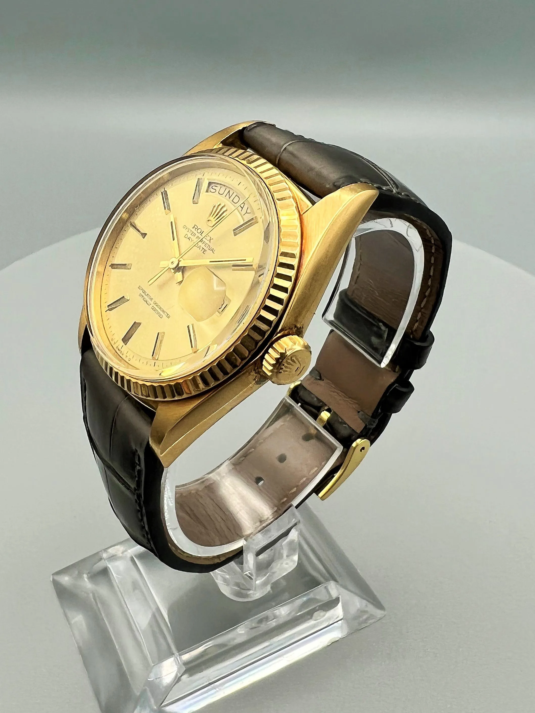 Rolex Day-Date 36 1803 Yellow gold Champagne 3