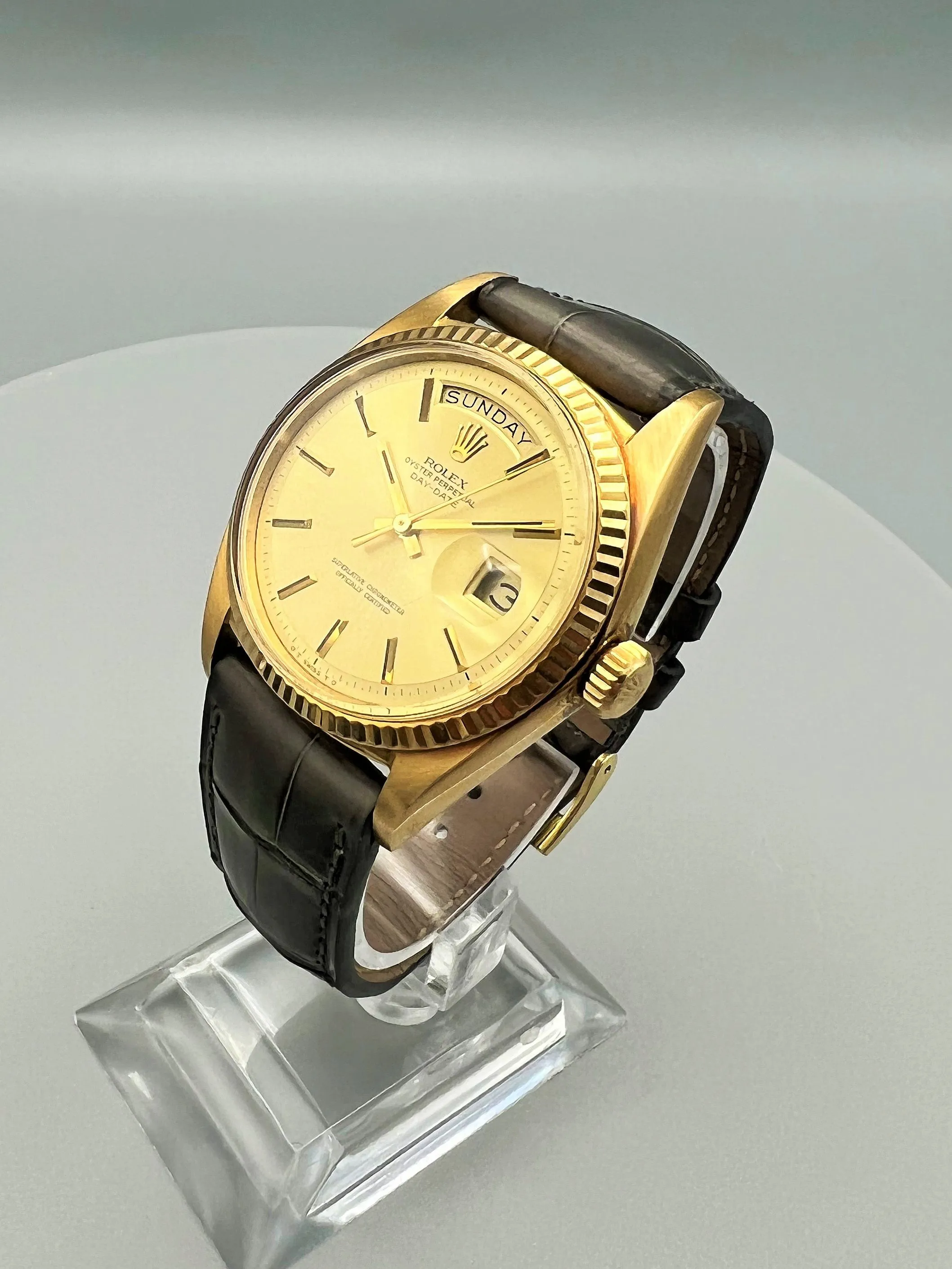 Rolex Day-Date 36 1803 Yellow gold Champagne 4