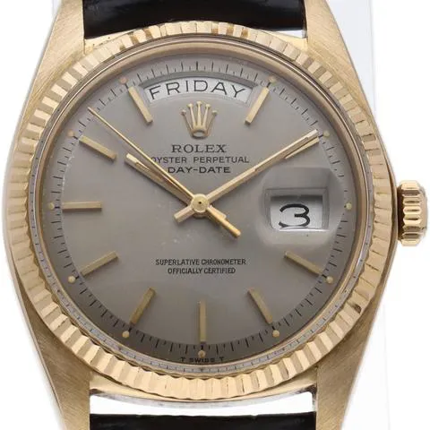 Rolex Day-Date 36 1803 36mm Yellow gold Gray