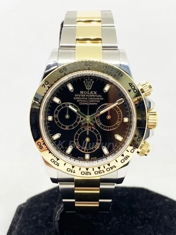 Rolex Daytona 116503 40mm Yellow gold and Stainless steel and 18k yellow gold Black