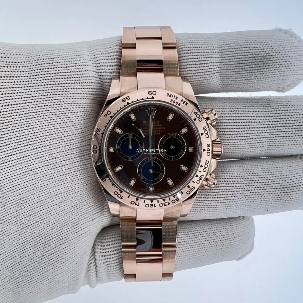 Rolex Daytona 116505-0013 40mm Everose gold Brown 1