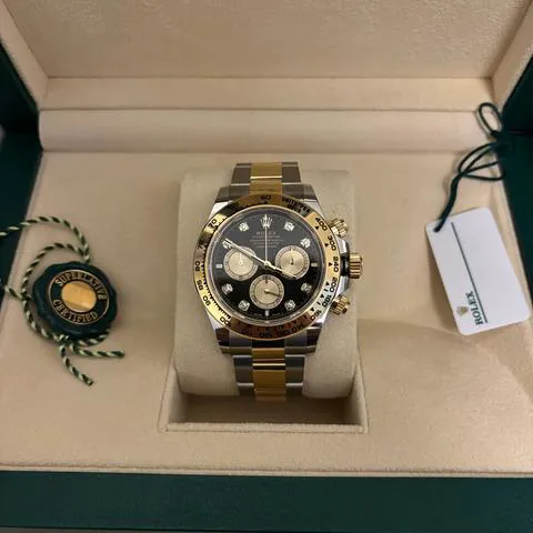 Rolex Daytona 126503 40mm Yellow gold and Stainless steel Black