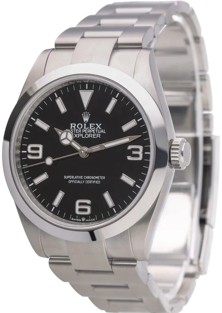 Rolex Explorer 224270 40mm Oystersteel Black 2