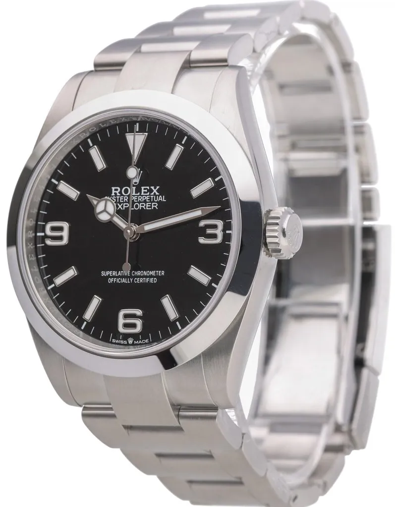 Rolex Explorer 224270 40mm Oystersteel Black 3