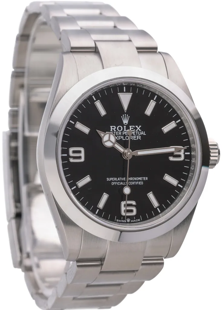 Rolex Explorer 224270 40mm Oystersteel Black 5