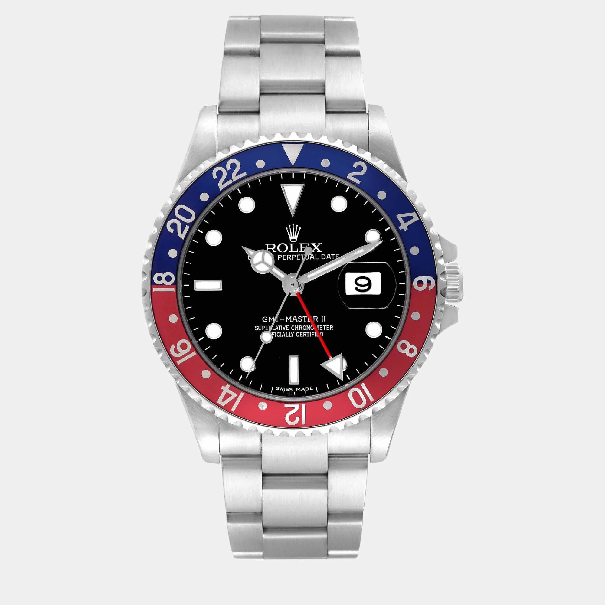 Rolex GMT-Master II 16710 Stainless steel Red