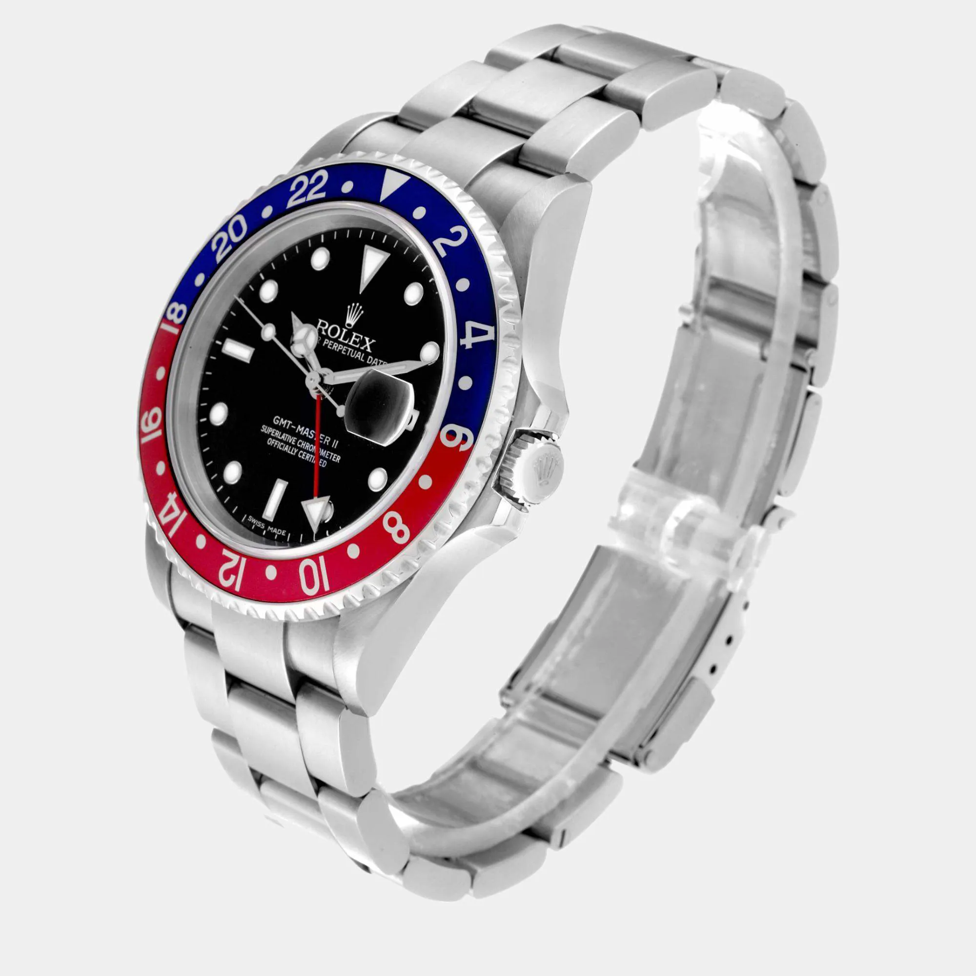 Rolex GMT-Master II 16710 Stainless steel Red 2