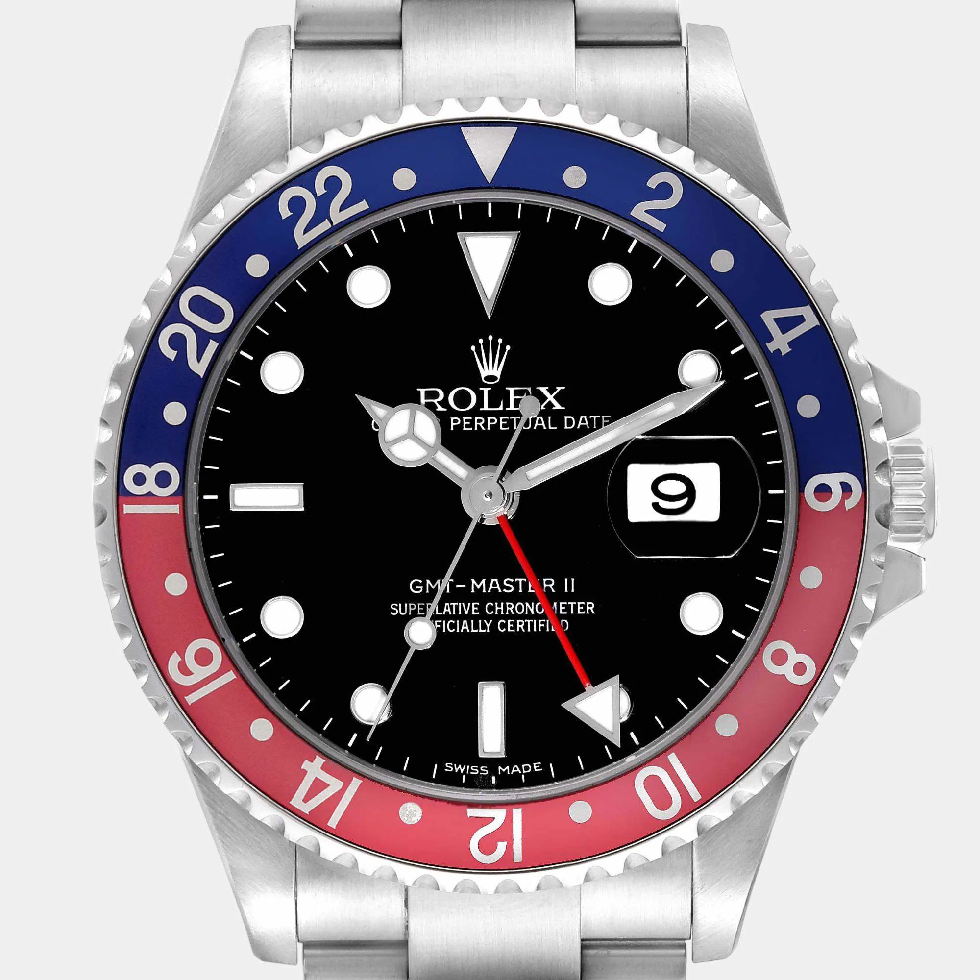 Rolex GMT-Master II 16710 Stainless steel Red 4