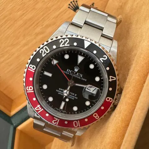 Rolex GMT-Master II 16710 40mm Stainless steel Black