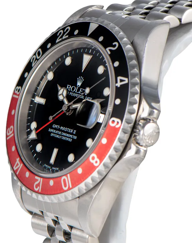 Rolex GMT-Master II 16710 40mm Stål Black 1