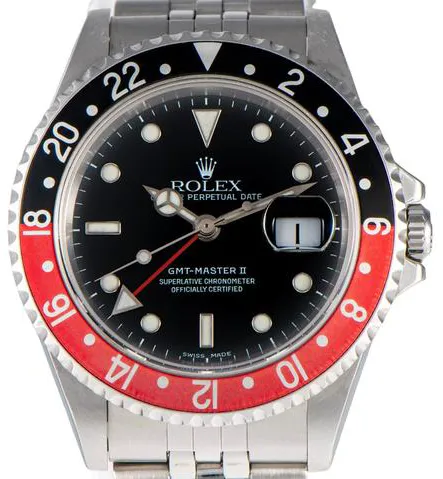 Rolex GMT-Master II 16710 40mm Stainless steel Black