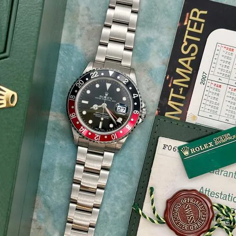 Rolex GMT-Master II 16710 40mm Stainless steel Black