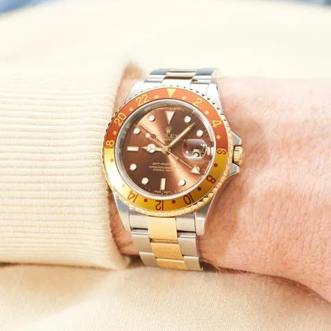 Rolex GMT-Master II 16713 40mm Yellow gold and Stainless steel 1