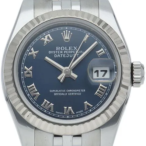 Rolex Lady-Datejust 179174 26mm Stainless steel Blue