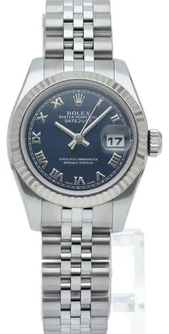 Rolex Lady-Datejust 179174 26mm Stainless steel Blue 1