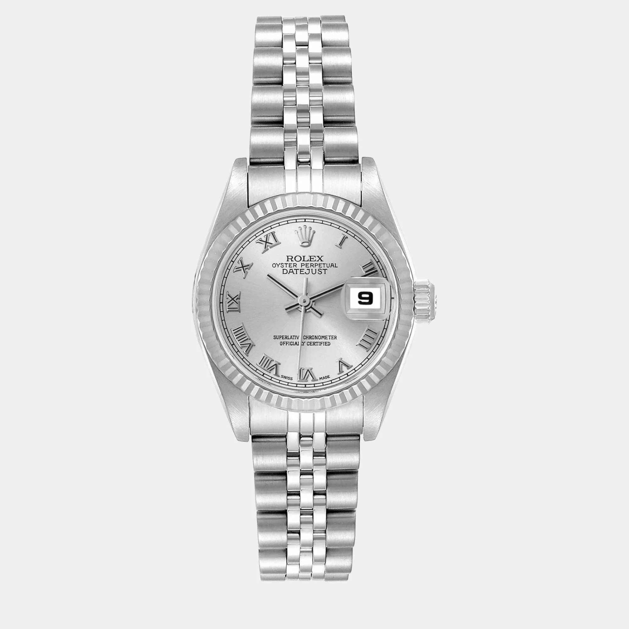 Rolex Lady-Datejust 79174 White gold and Stainless steel and 18k white gold