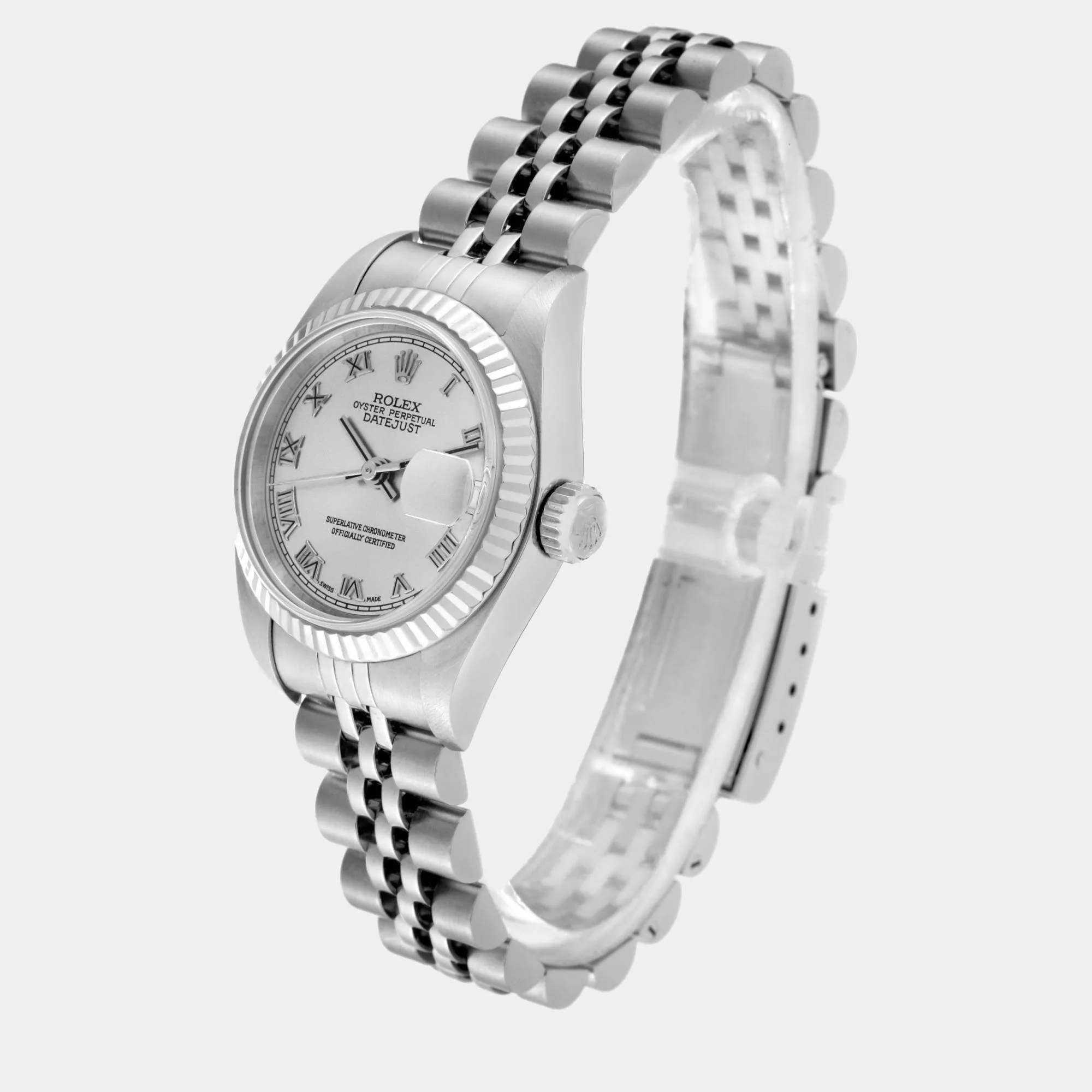 Rolex Lady-Datejust 79174 White gold and Stainless steel and 18k white gold 2