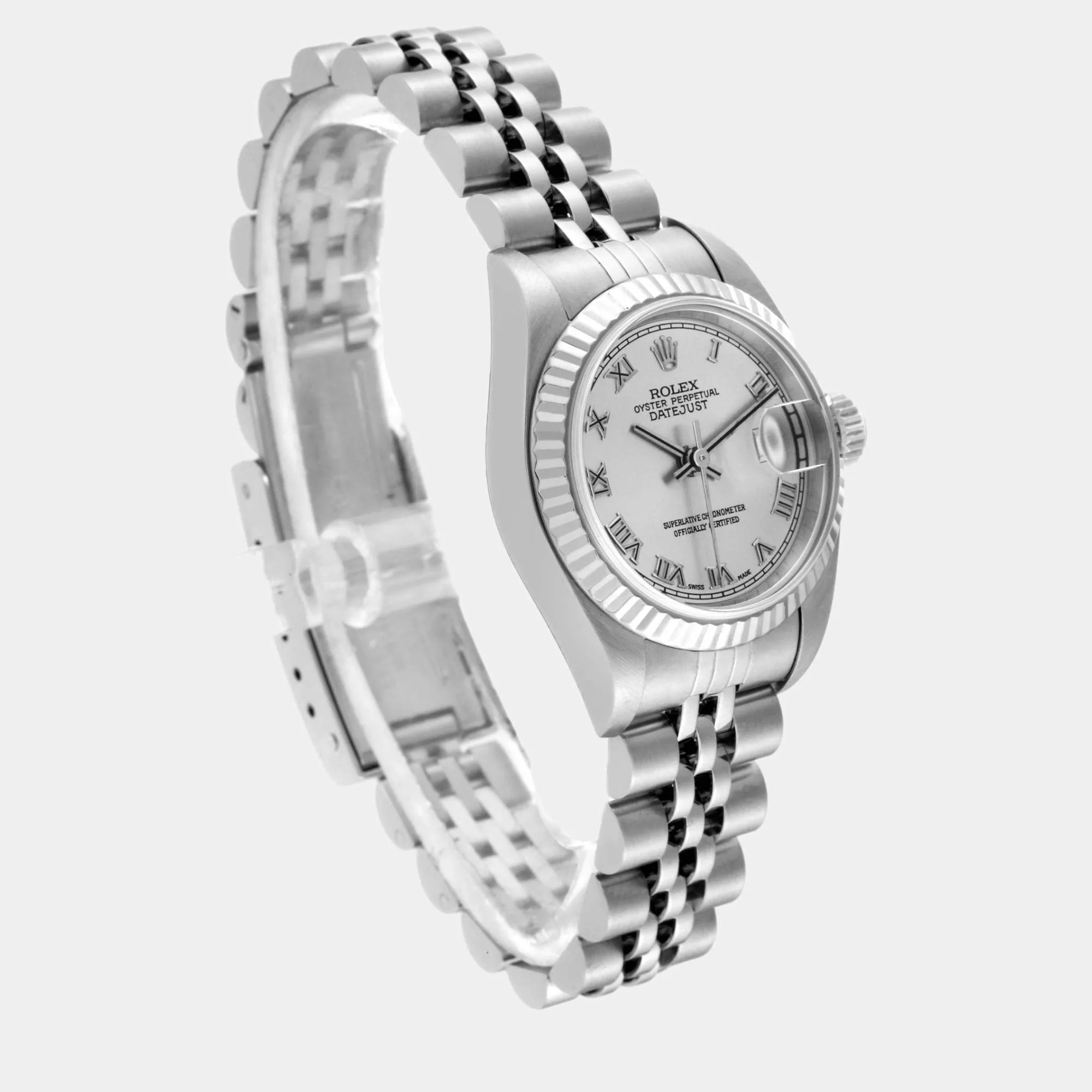 Rolex Lady-Datejust 79174 White gold and Stainless steel and 18k white gold 3