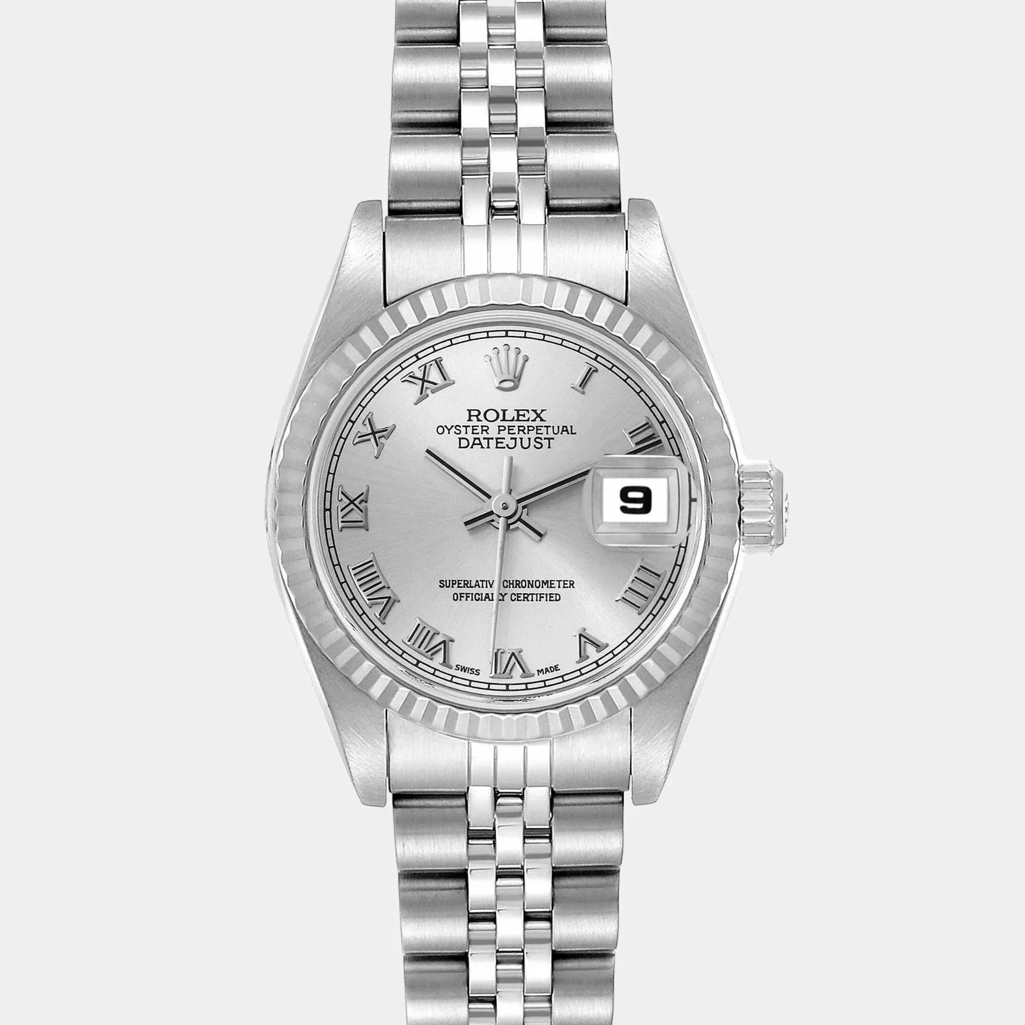 Rolex Lady-Datejust 79174 White gold and Stainless steel and 18k white gold 4