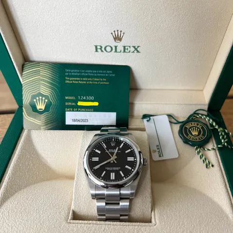 Rolex Oyster Perpetual 41 124300 41mm Stainless steel Black 7