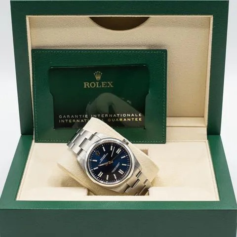 Rolex Oyster Perpetual 41 124300 41mm Stainless steel Green 3