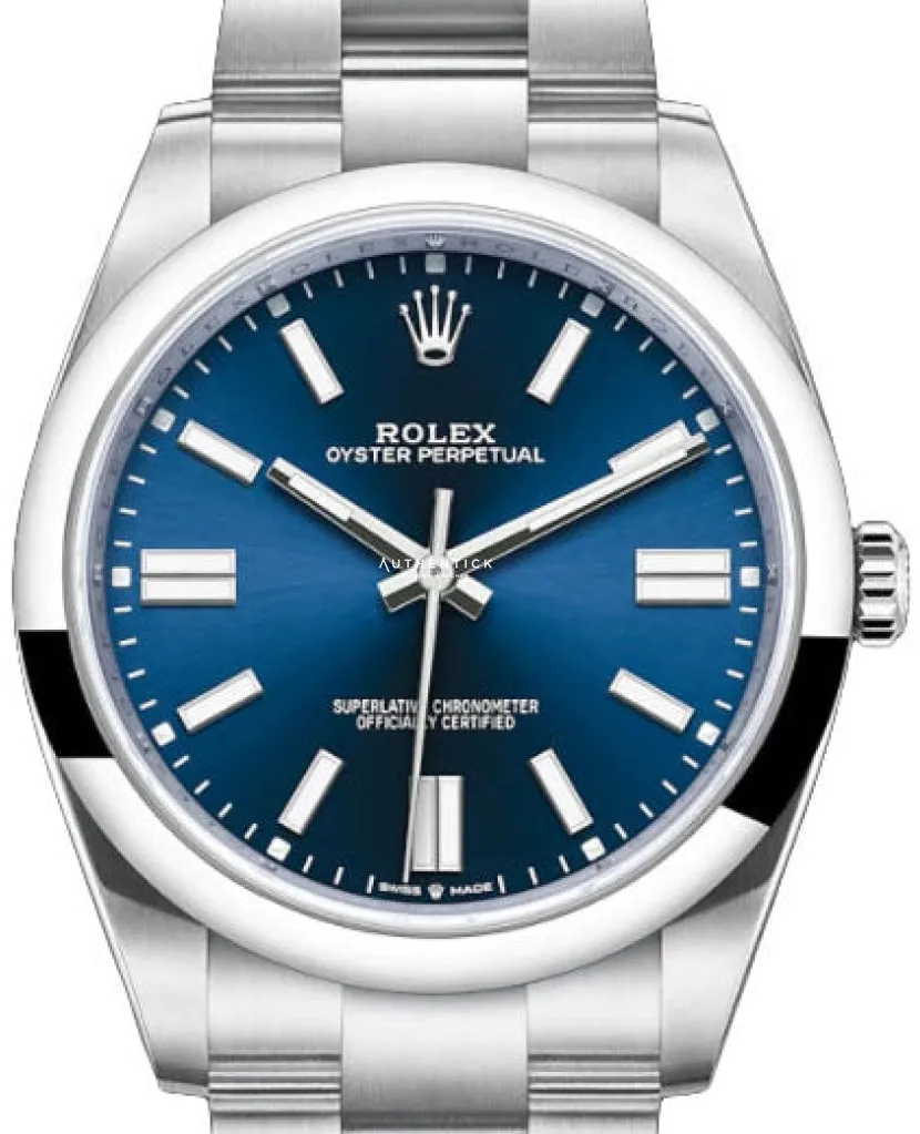 Rolex Oyster Perpetual 41 124300 41mm Stainless steel Blue