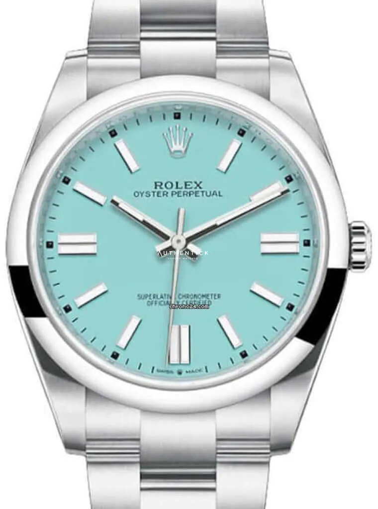 Rolex Oyster Perpetual 41 124300 41mm Stainless steel Tiffany