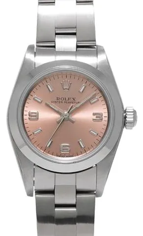 Rolex Oyster Perpetual 76080 24mm Stainless steel Rose