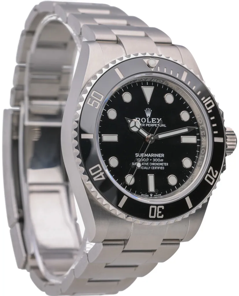 Rolex Submariner 124060 41mm Oystersteel Black 4