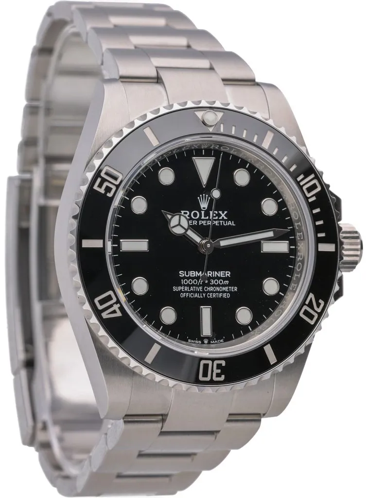 Rolex Submariner 124060 41mm Oystersteel Black 5