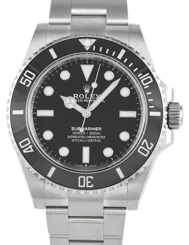 Rolex Submariner 124060 41mm Stainless steel Black