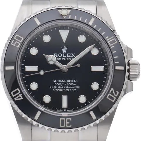 Rolex Submariner 124060 41mm Stainless steel Black