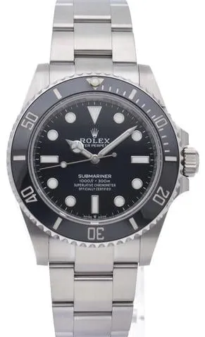 Rolex Submariner 124060 41mm Stainless steel Black 1