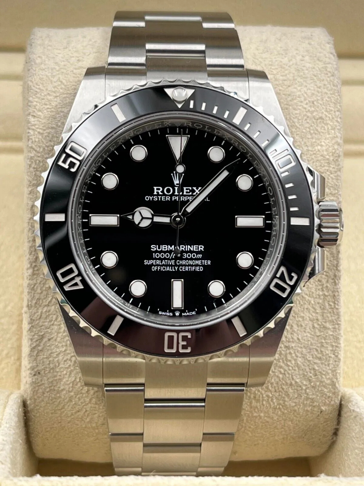 Rolex Submariner 124060 41mm Stainless steel Black