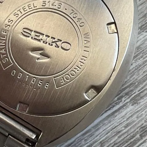 Seiko Hi-Beat 5146-7040 36mm Stainless steel White 4