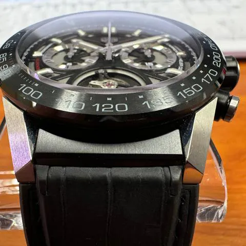 TAG Heuer Carrera CAR5A8Y.FC6377 45mm Titanium Black 5